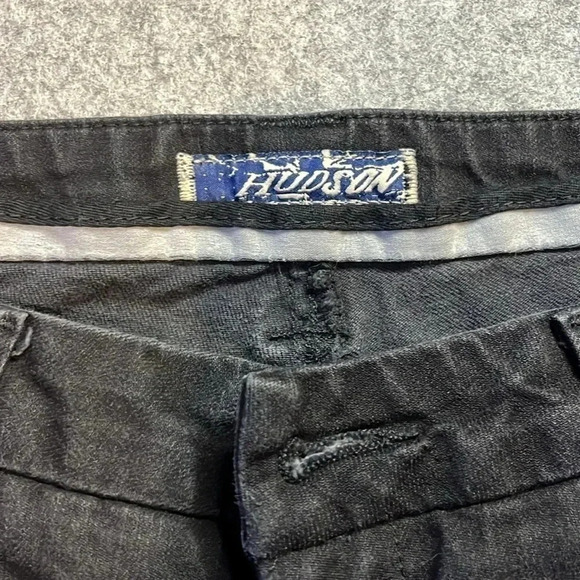 Hudson Straight Leg Premium Denim, Black Wash. - Picture 9 of 13